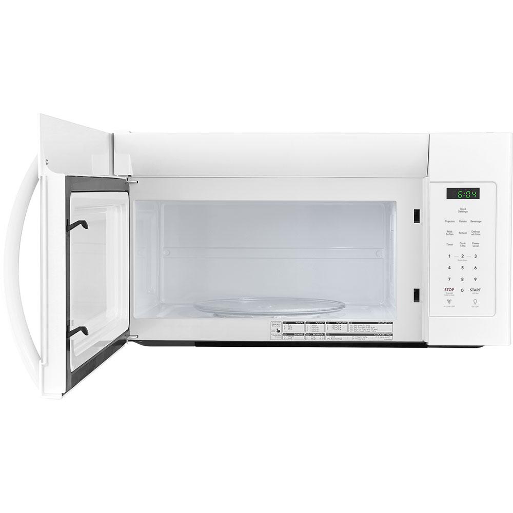 Frigidaire 30 In 1 6 Cu Ft Over The Range Microwave White So Sku 1002479241 6 Frigidaire 30 In