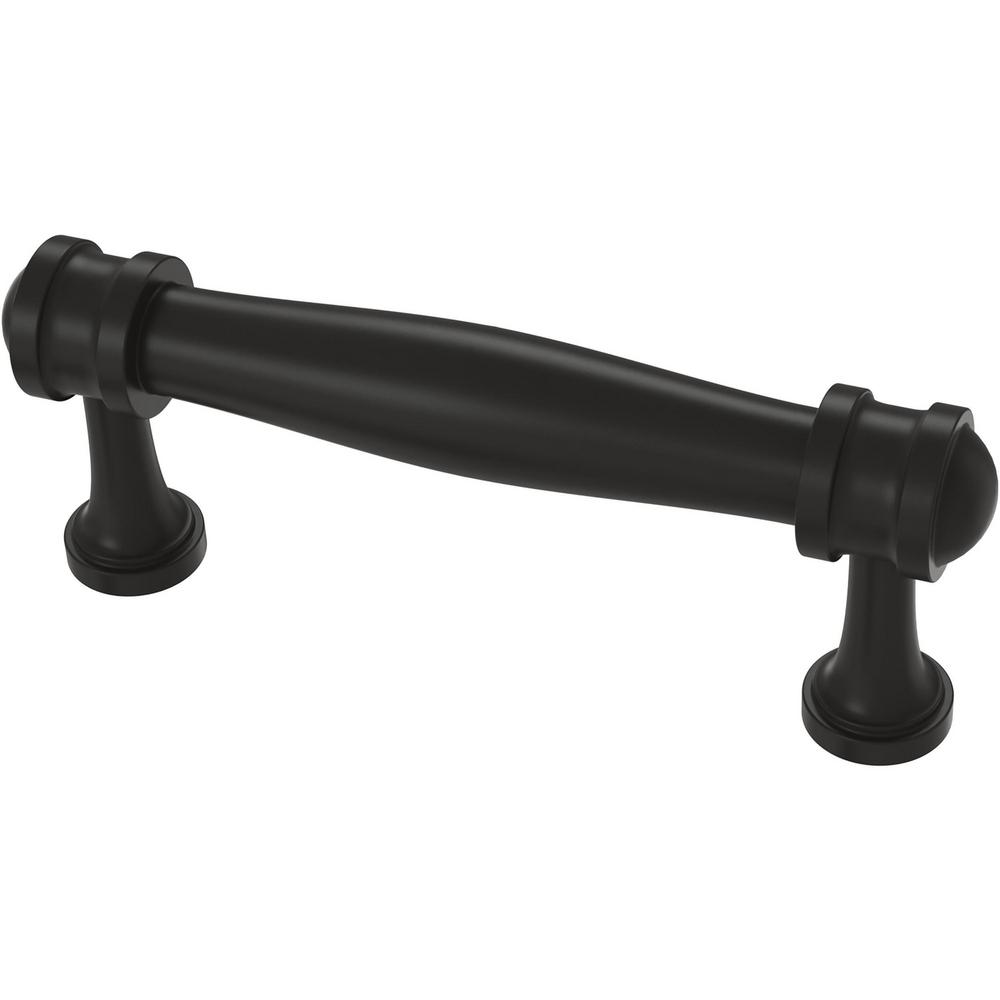 Liberty Charmaine 3 in. (76 mm) Matte Black Drawer PullP38529CFBCP