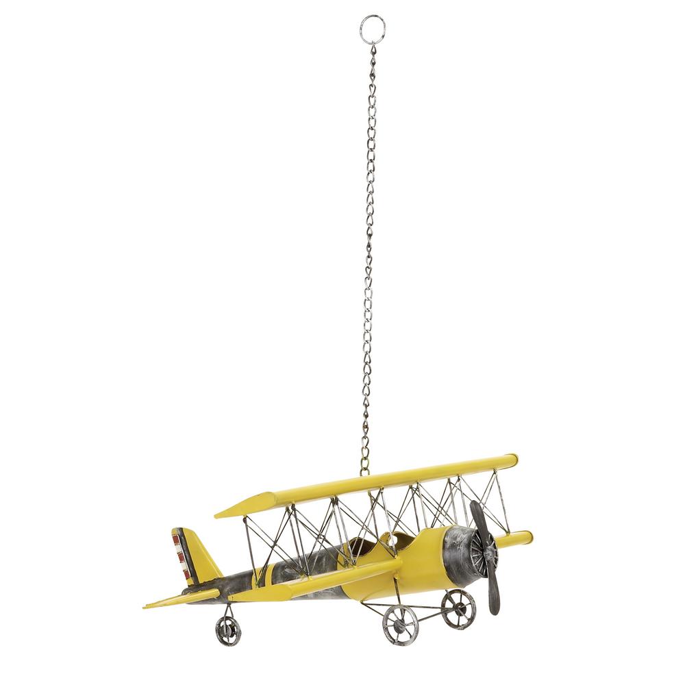 Litton Lane Yellow And Black Vintage Hanging Metal Airplane Wall Decor 23 In X 9 69858 The Home Depot - Vintage Metal Airplane Wall Decor Litton Lane Yellow And Black Vintage Hanging Metal Airplane Wall Decor 23 In X 9 69858 The Home Depot - Vintage Metal Airplane Wall Decor
