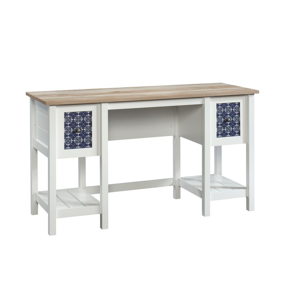 Sauder Cottage Road Soft White Desk 424152 The Home Depot