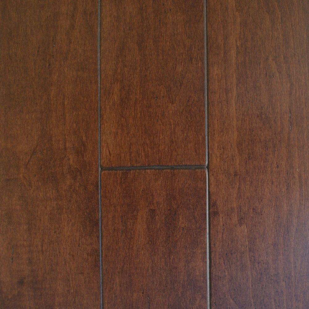 Millstead Take Home Sample Maple Cacao Engineered Click Hardwood