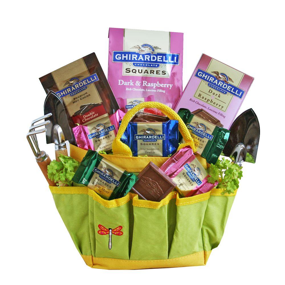 Garden Tote With Chocolates Gift Basket XX GTWCGB The Home Depot