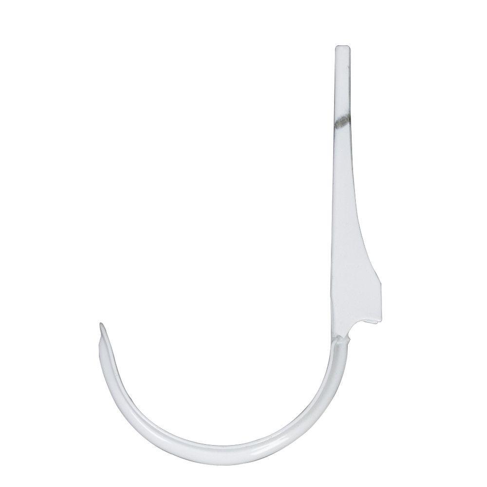 Amerimax Home Products 3 in. HiGloss White Galvanized Downspout Round