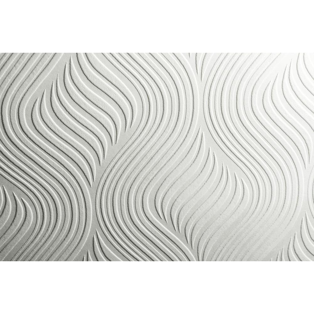 Graham Brown Pure Paintable White Wallpaper 10 014 The Home Depot