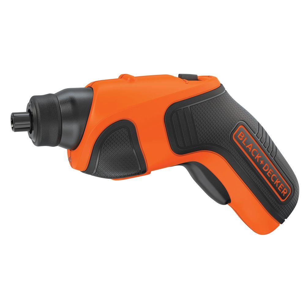 black and decker cordless screwdriver