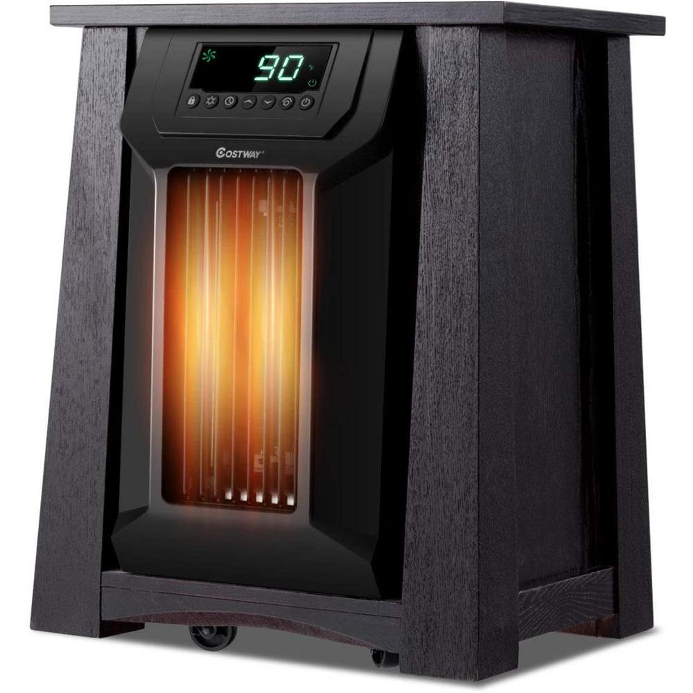 Costway 1500Watt Electric Infrared Space Heater with LED Display ScreenGHM0100 The Home Depot