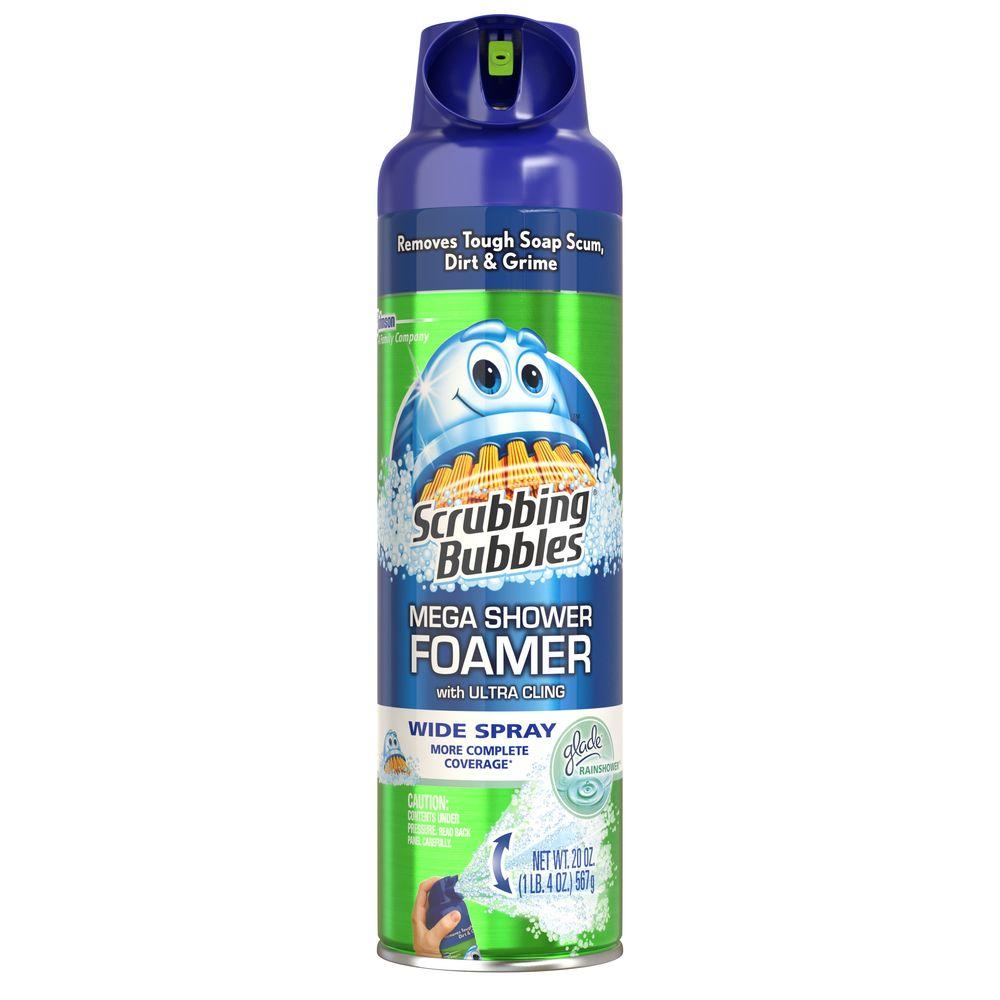 Scrubbing bubbles. Спрей Sodasan Bath and Shower Cleaner для ванной комнаты.