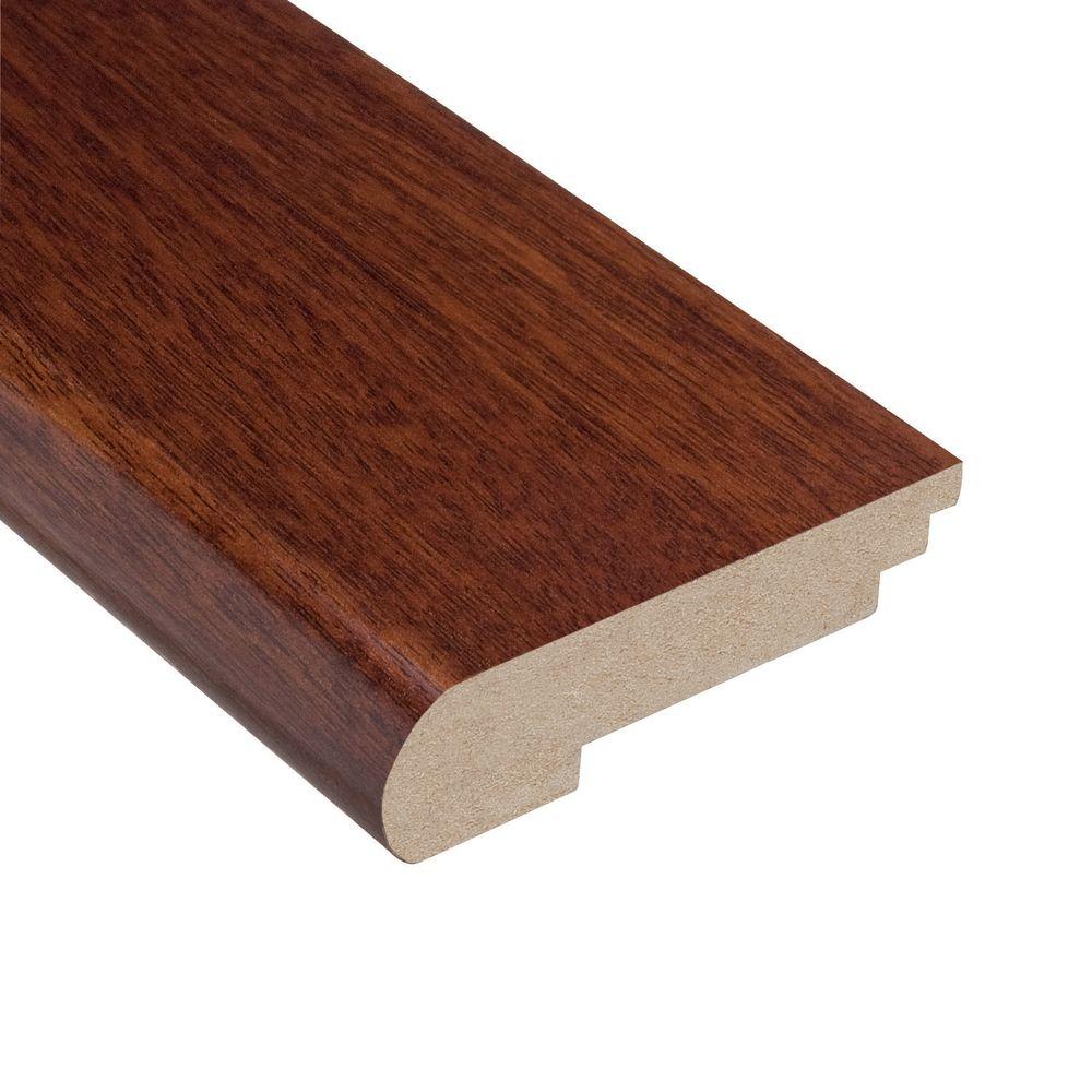 Prefinished Brazilian Cherry Stair Nose Wood Moulding Trim