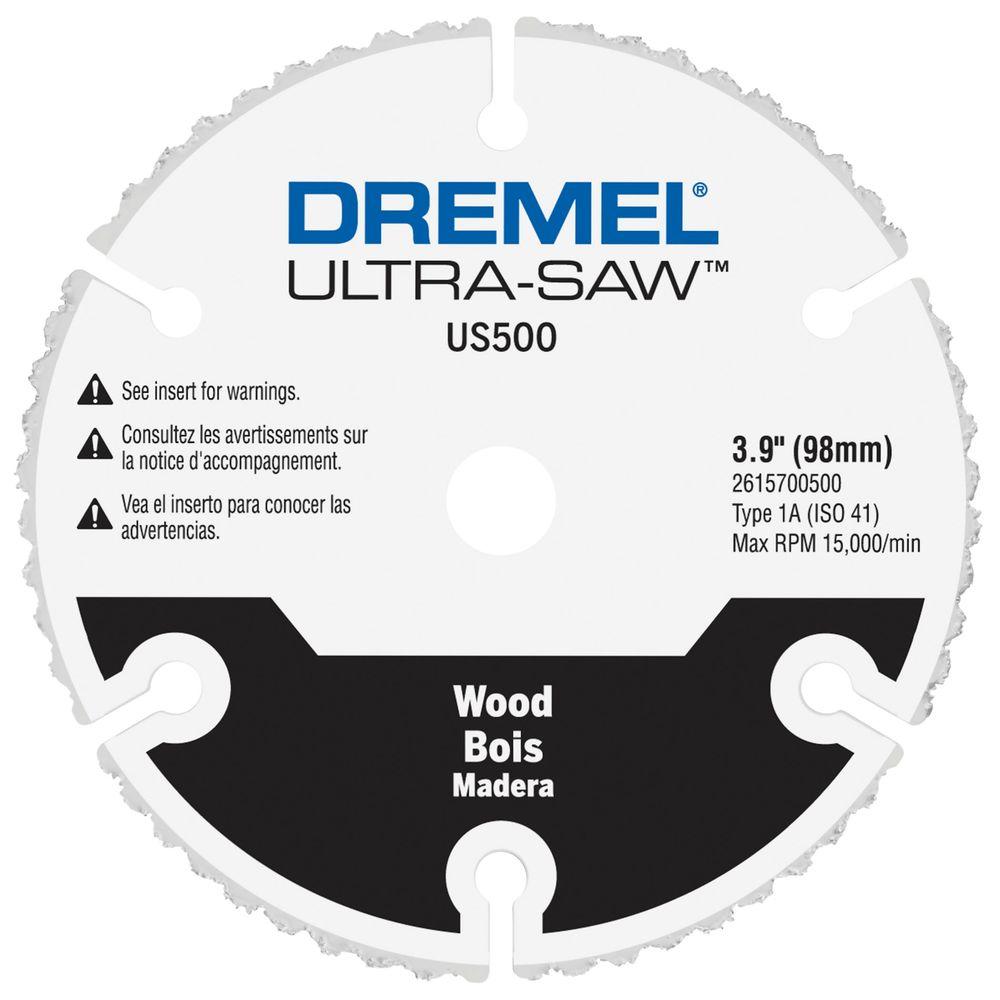 Dremel Ultra Saw 4 In Wood Plastic Blade Us500 01 The Home Depot
