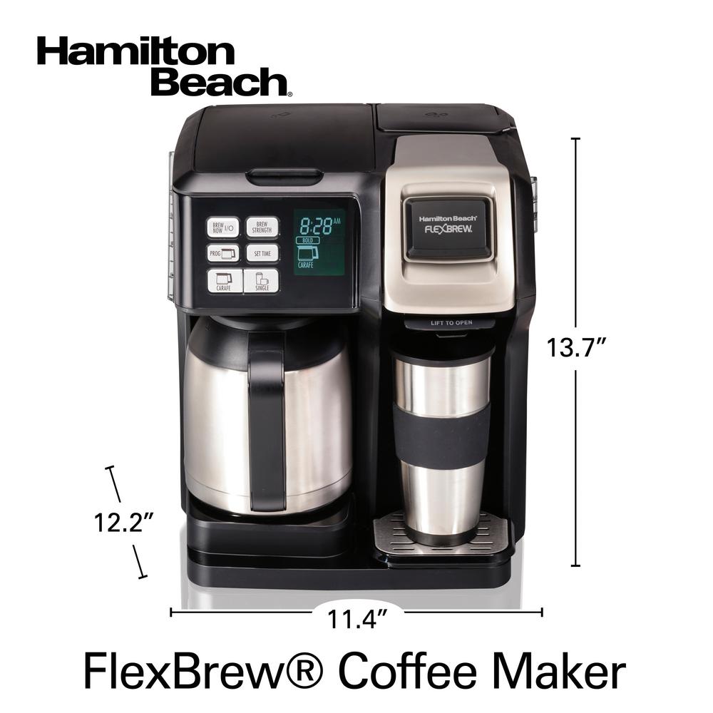 2 pot coffee maker home