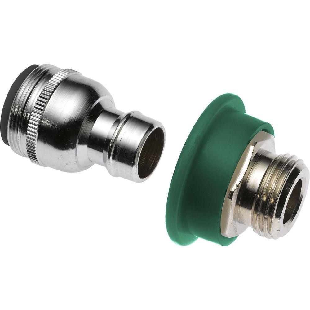Delta Adapter For Hand Shower To Aerated Faucets In Chrome U7700