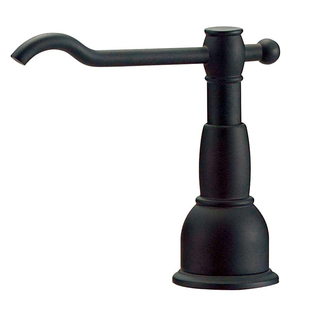 Danze Opulence Soap And Lotion Dispenser In Satin Black D495957BS The   Satin Black Danze Soap Lotion Dispensers D495957bs 64 1000 