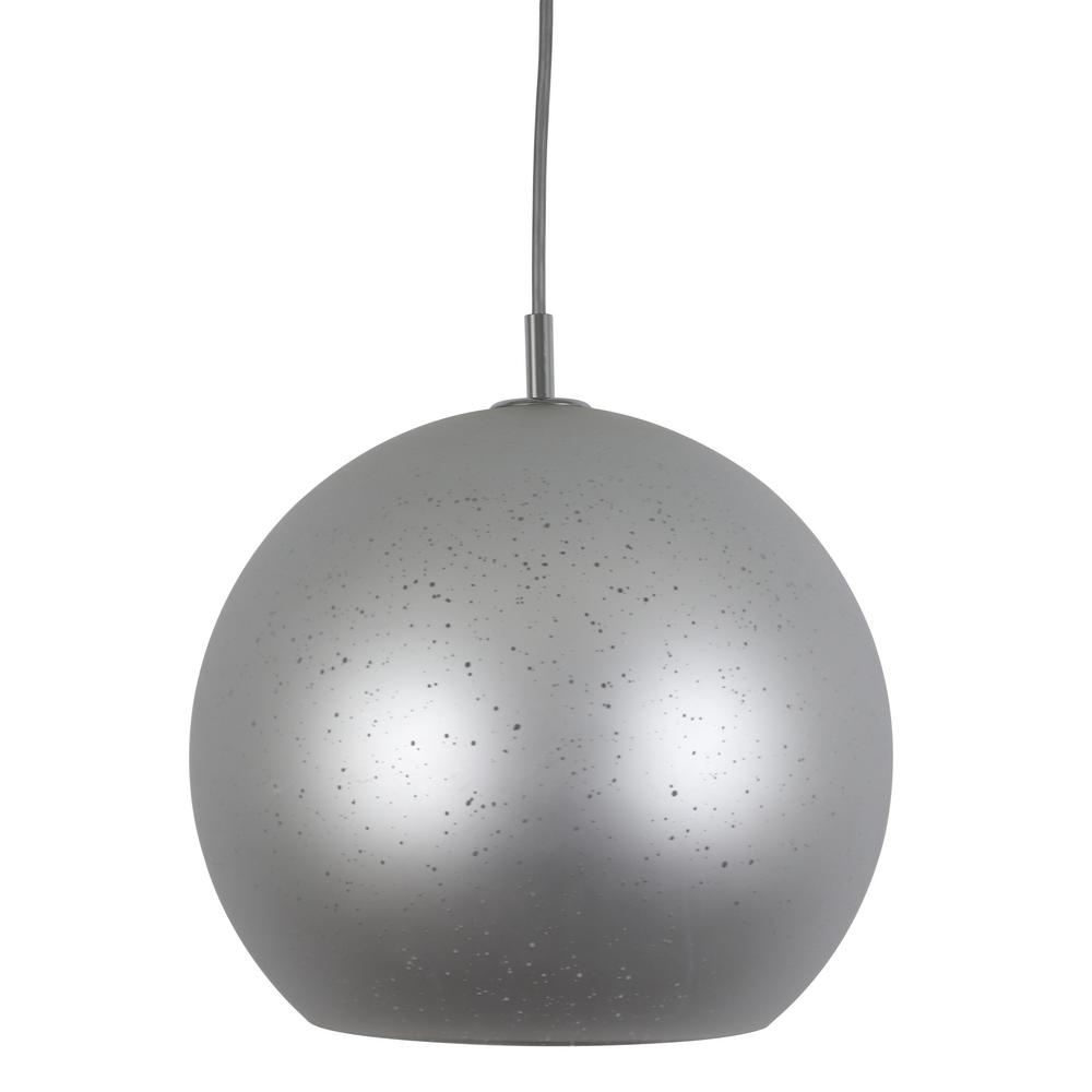 Decor Therapy Zayden 1 Light Glass Chrome Globe Pendant Decor Therapy Zayden 1 Light Glass Chrome Globe Pendant