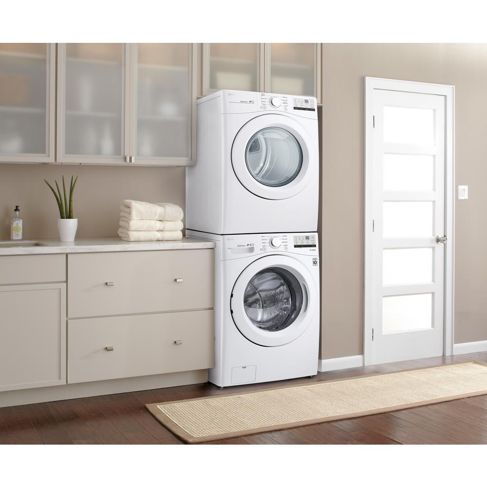 LG DLE3500W 7.4 Cu White Electric Dryer Ft