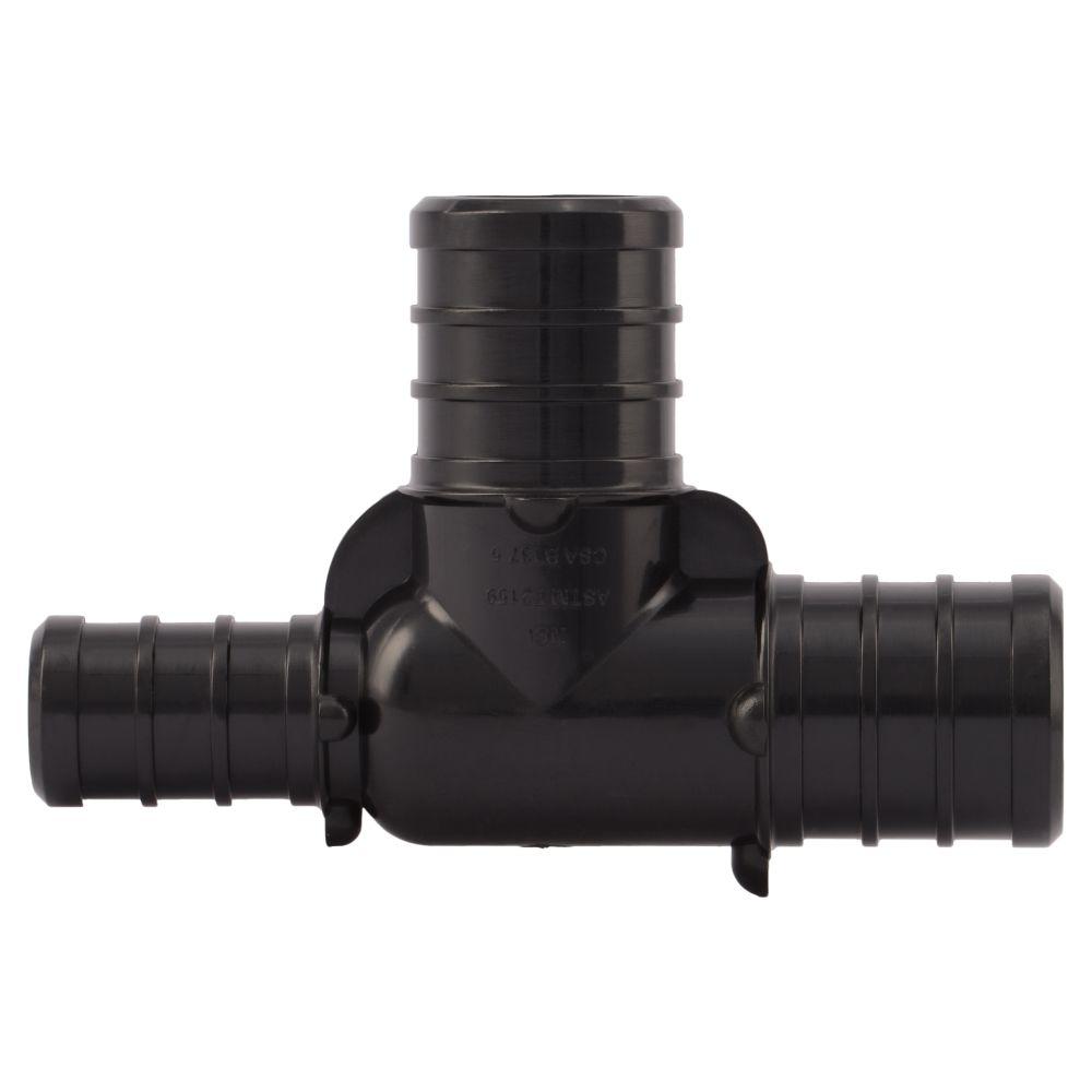 SharkBite 3/4 in. x 1/2 in. x 3/4 in. Plastic PEX Barb x Barb x Barb