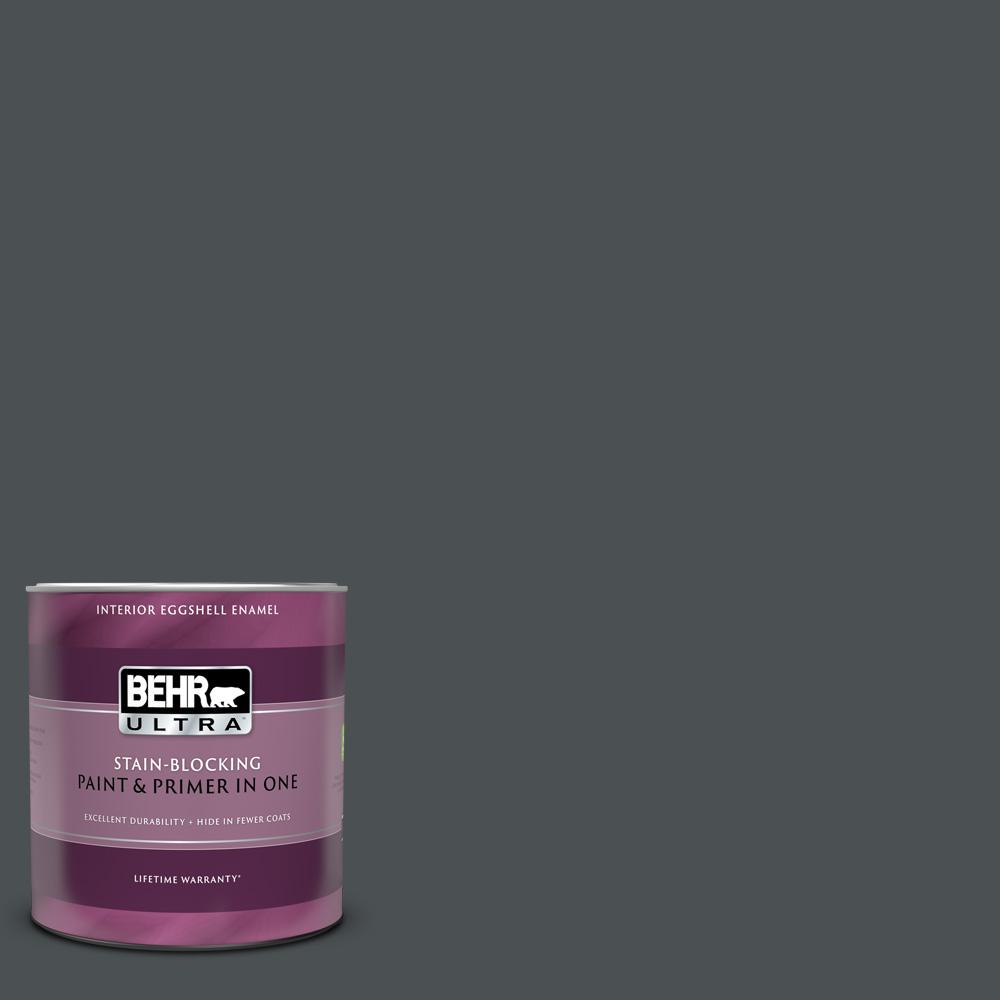 BEHR ULTRA 1 qt. 770F6 Evening Hush Eggshell Enamel Interior Paint