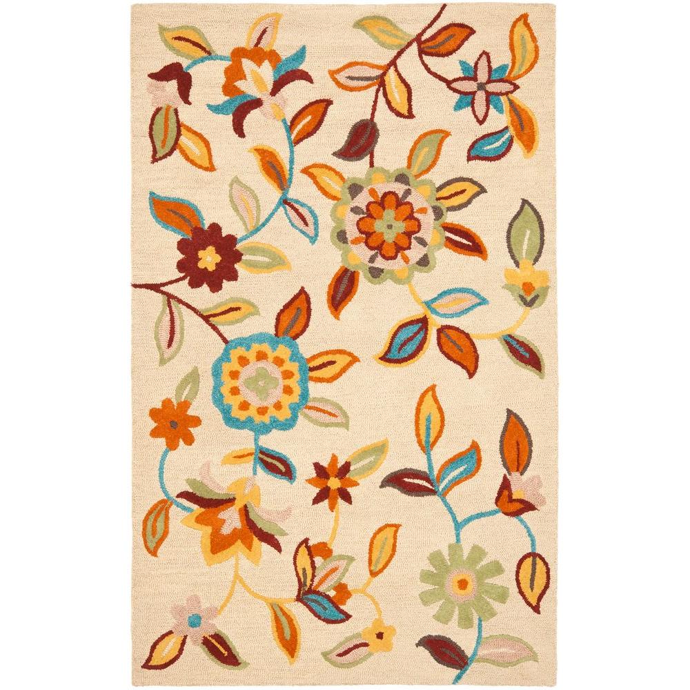Safavieh Blossom Beige/Multi 8 ft. x 10 ft. Area RugBLM677A8 The