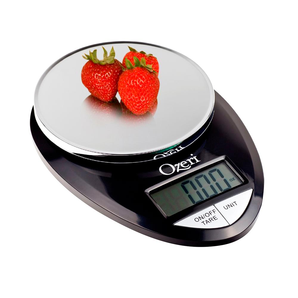Ozeri Pro II Digital Kitchen Scale with Removable Platform and Timer 2 Colors
