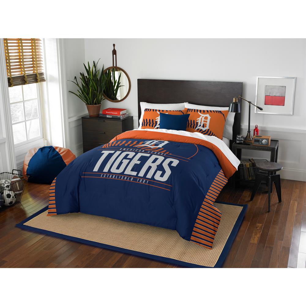 Tigers 3 Piece Multicolored Full Comforter Set 1mlb849000011ret