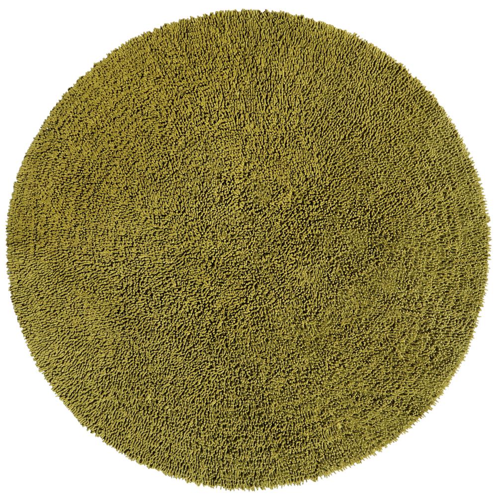Moss Chenille Twist 3 Ft X Round Accent Rug Chs3009r Moss Chenille Twist 3 Ft X Round Accent Rug