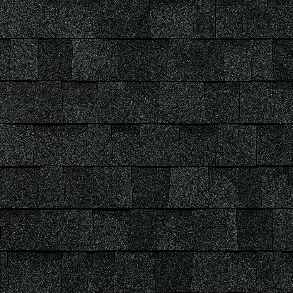 Owens Corning Oakridge Onyx Black Laminate Architectural Shingles (32.8
