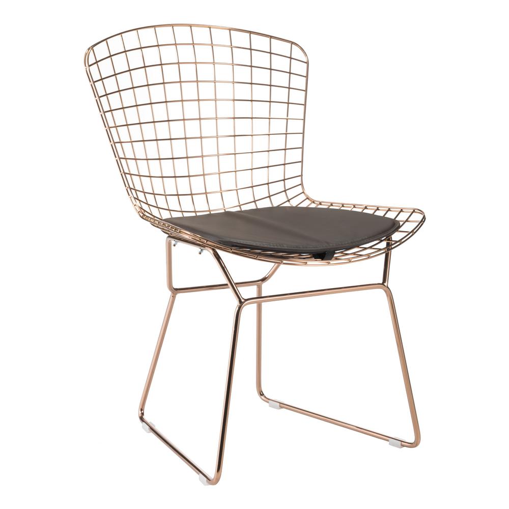 Zuo Espresso Mesh Wire Outdoor Chair Cushion 188010 The Home Depot Zuo Espresso Mesh Wire Outdoor Chair Cushion
