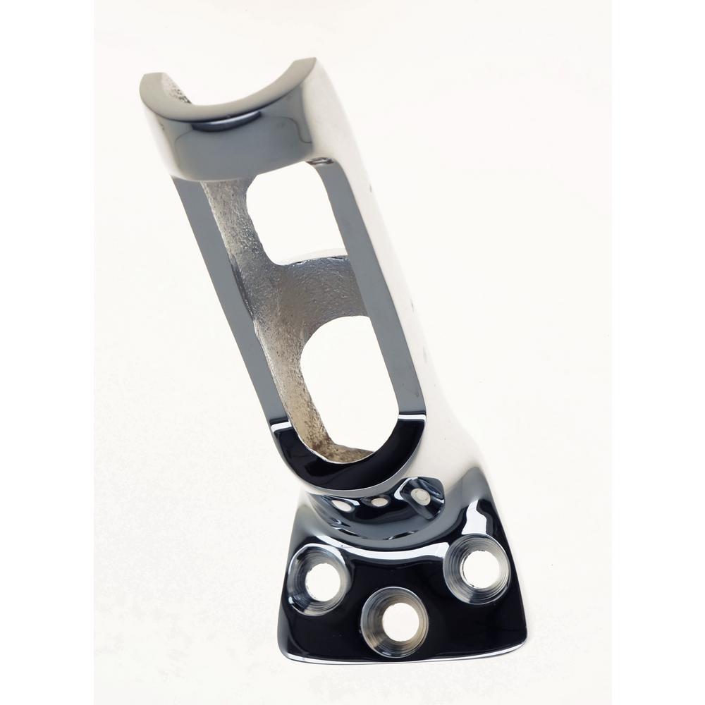 idh by St. Simons 3/4 in. Solid Brass Flag Pole Holder in Polished