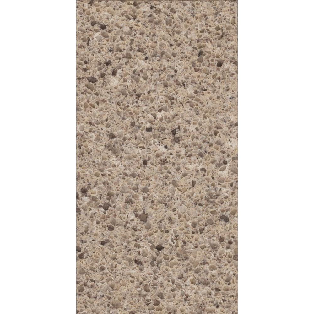 LG Hausys Viatera 3 in. Quartz Countertop Sample in Juniper Trail-LG ...