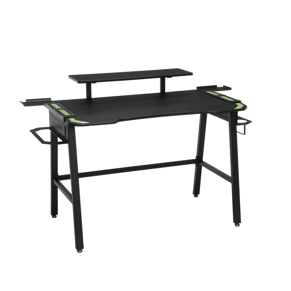 42 in. Rectangular Green Computer Desk with Shelf RSP1000GRN The