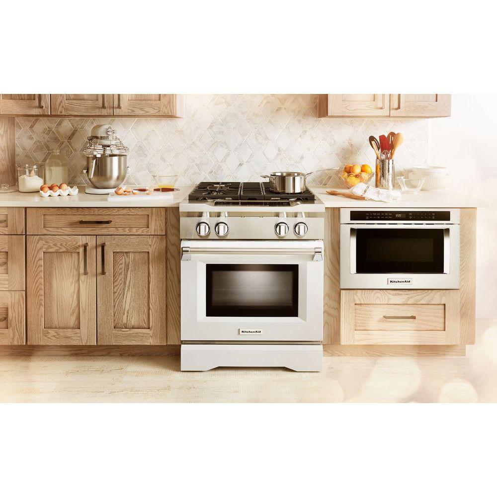 Kitchenaid 1 2 Cu Ft Under Counter Microwave Drawer In Stainless