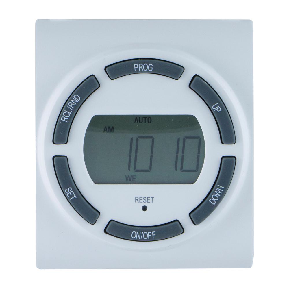 Defiant 15 Amp 24-Hour Indoor Plug-In Heavy-Duty Timer with 2-Grounded