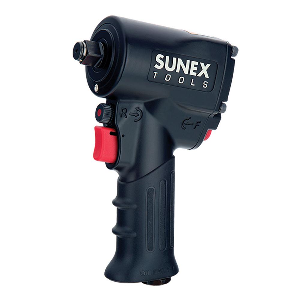 Sunex 1/2 in. Super Duty Mini Impact Wrench with GripSXMC12 The Home
