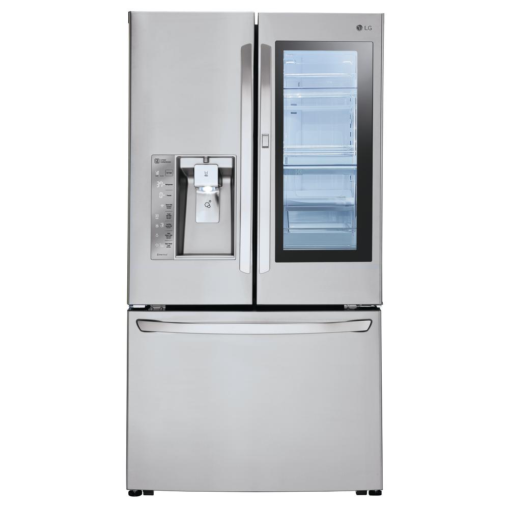 LG Electronics 24 cu. ft. 3-Door French Door Refrigerator with ...