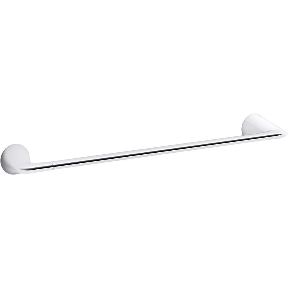 KOHLER Modern 18 in. Towel Bar in Polished Chrome-K-24755-CP - The Home