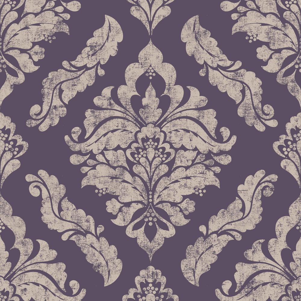 purple and silver wallpaper