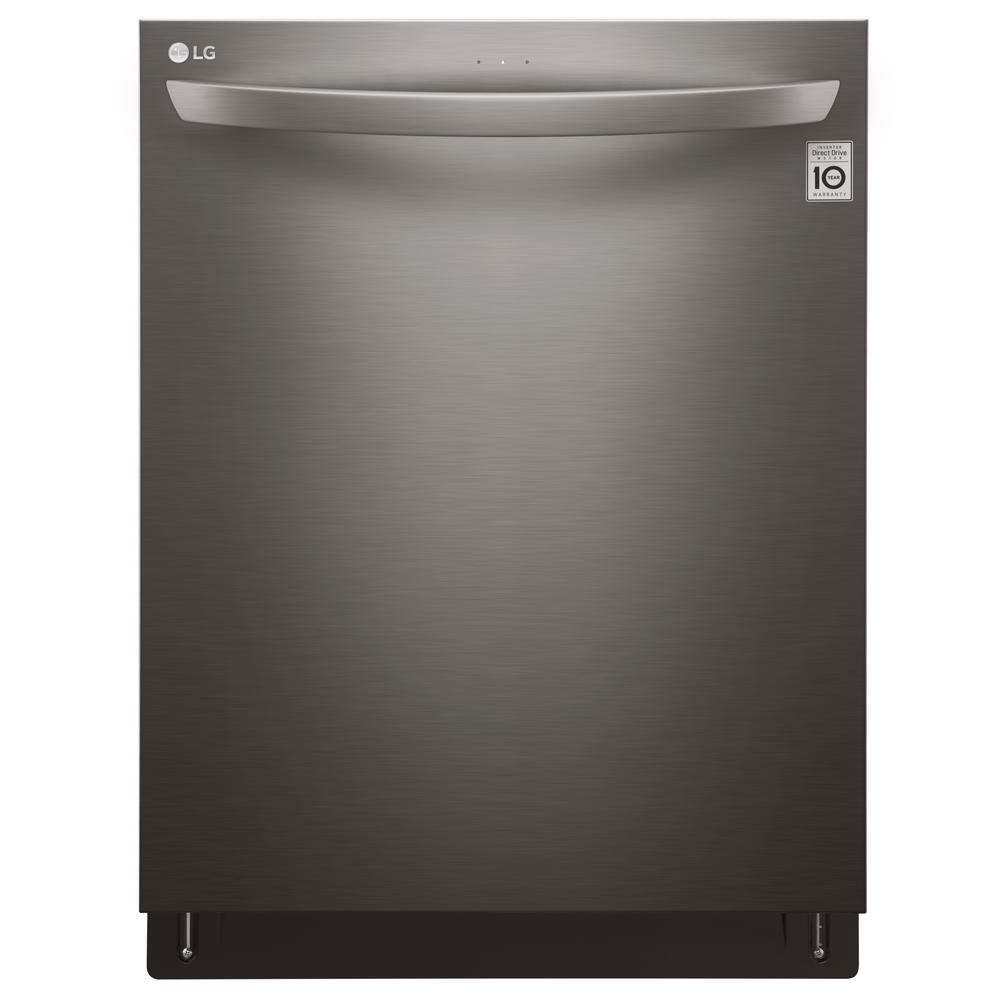 lg black stainless steel dishwasher ada