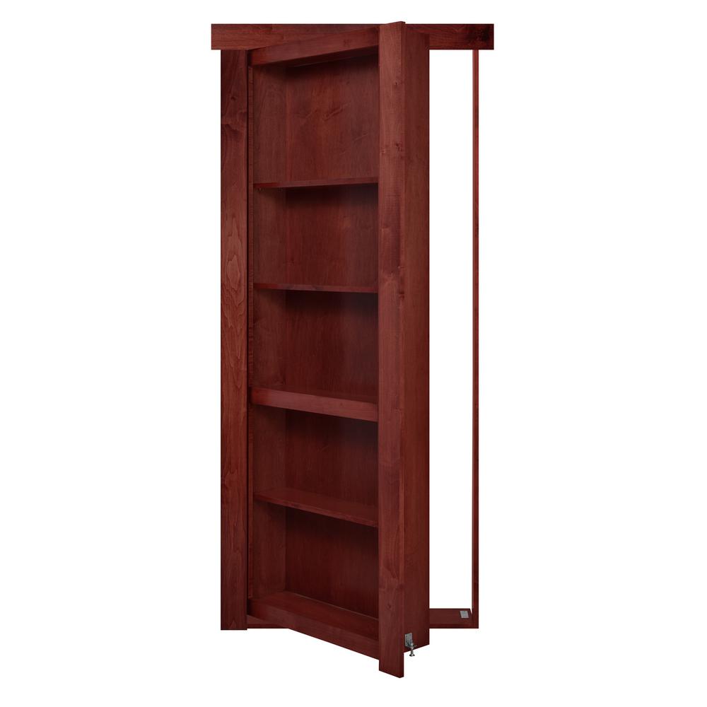 The Murphy Door 30 In X 80 In Flush Mount Assembled Maple Cherry