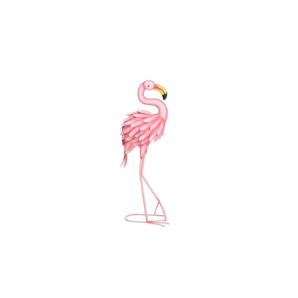 Sunjoy Flamingo Bird Head Forward 110309066 The Home Depot Sunjoy Flamingo Bird Head Forward