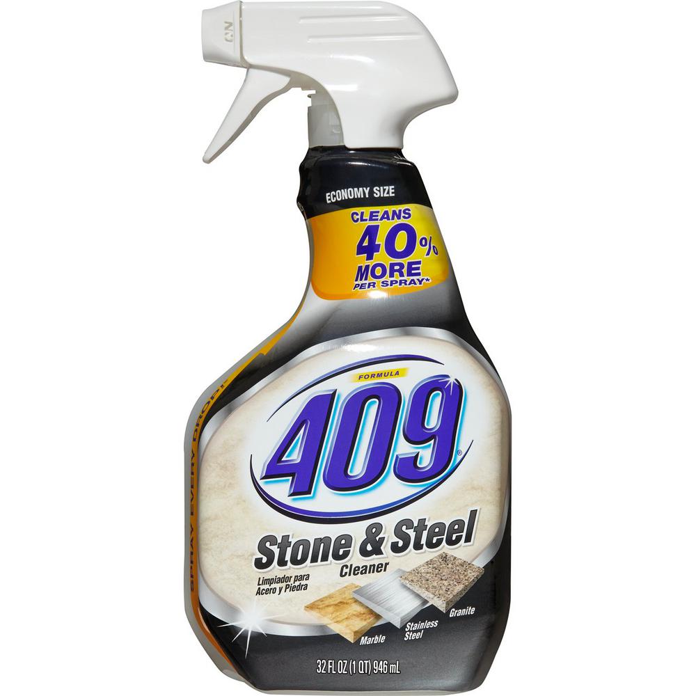 Countertop Cleaners Sealers Kitchen The Home Depot Stone And Steel Cleaner