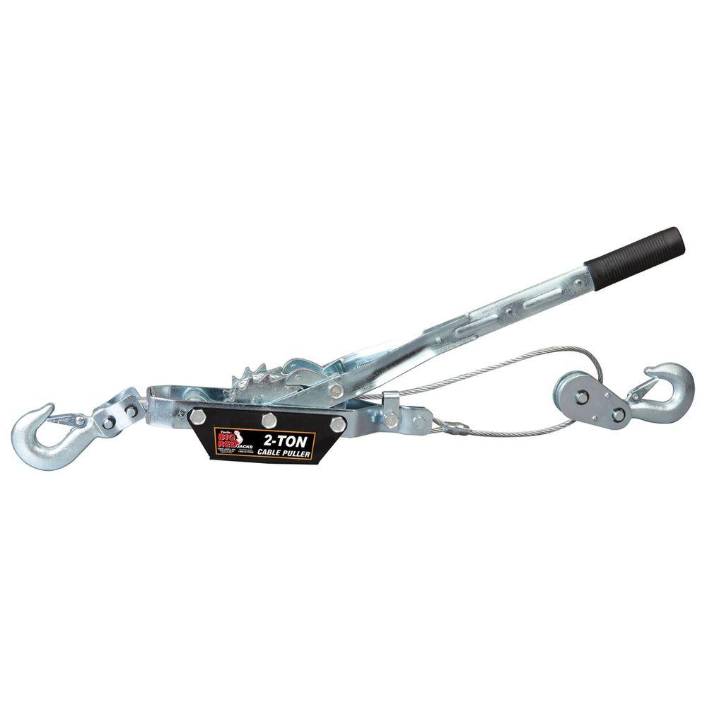 Big Red 2 Ton Come Along Cable Puller with 2 Hooks-TR8021 - The ...