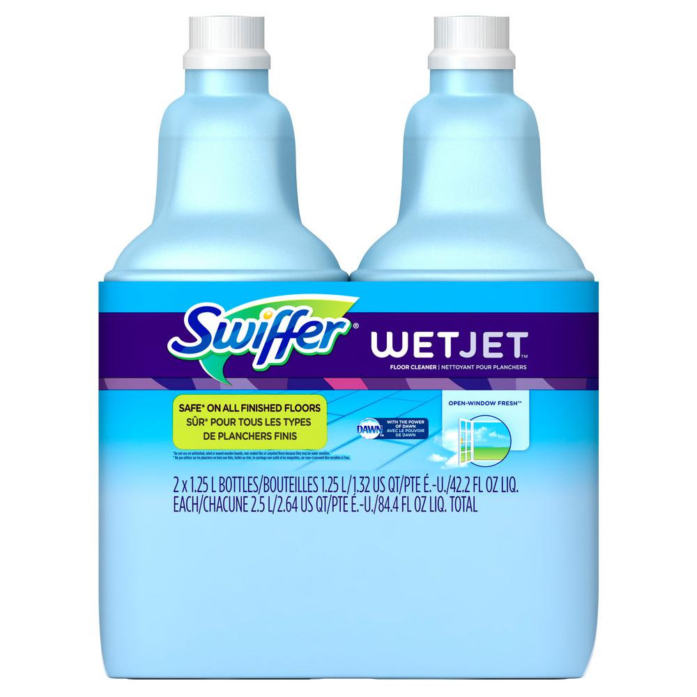 Swiffer Wetjet 42 Oz Multi Purpose Floor Cleaner Refill With Open