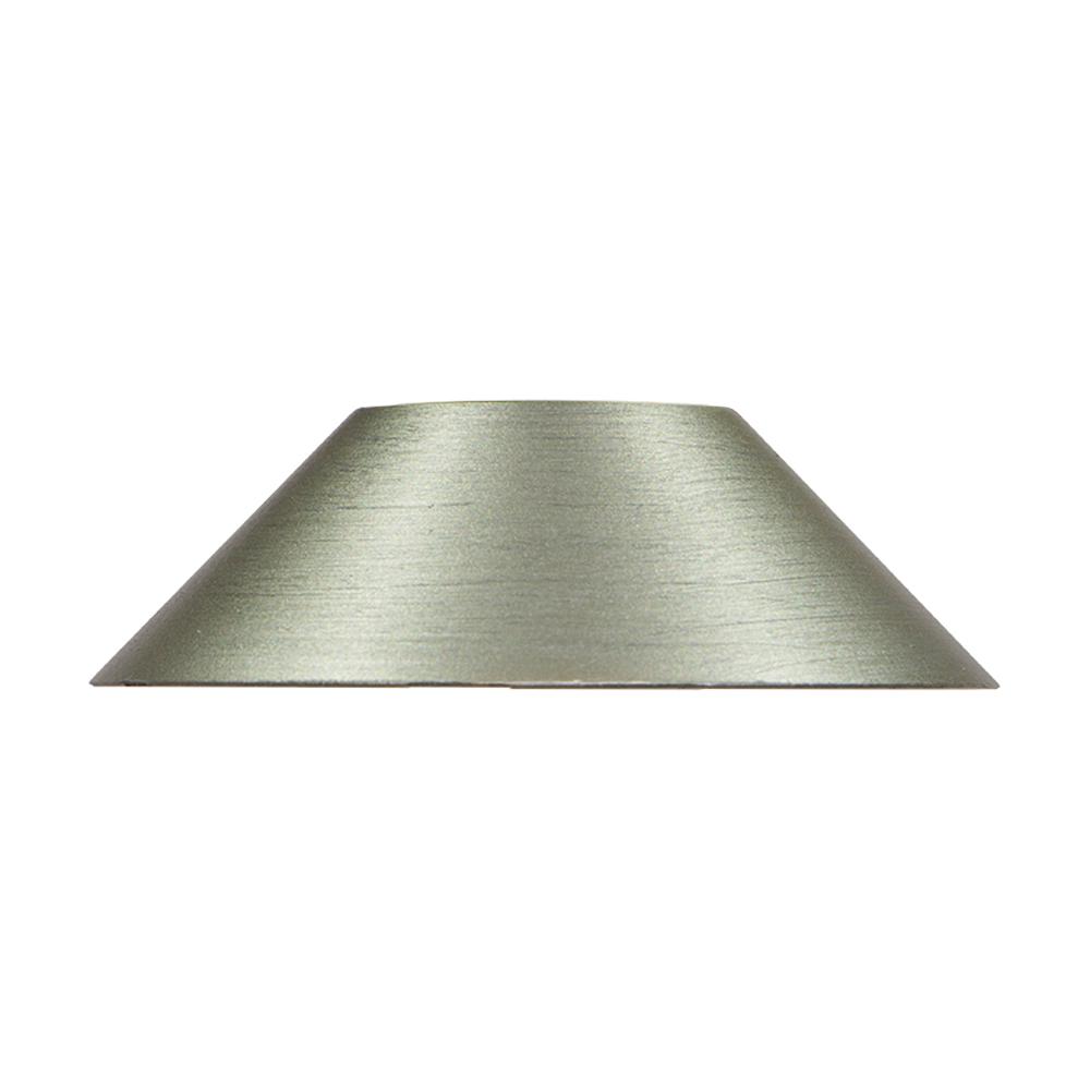 Enbrighten Stainless Steel Cafe Light Shade 6 Pack 35917 The Enbrighten Stainless Steel Cafe Light Shade 6 Pack