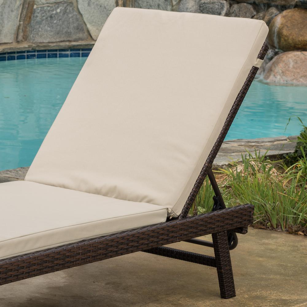 Noble House Waveland Brown 2 Piece Wicker Patio Conversation Set With Beige Cushions 9493 The Home Depot - Waveland Adjustable Wicker Chaise Lounge Noble House Waveland Brown 2 Piece Wicker Patio Conversation Set With Beige Cushions 9493 The Home Depot - Waveland Adjustable Wicker Chaise Lounge