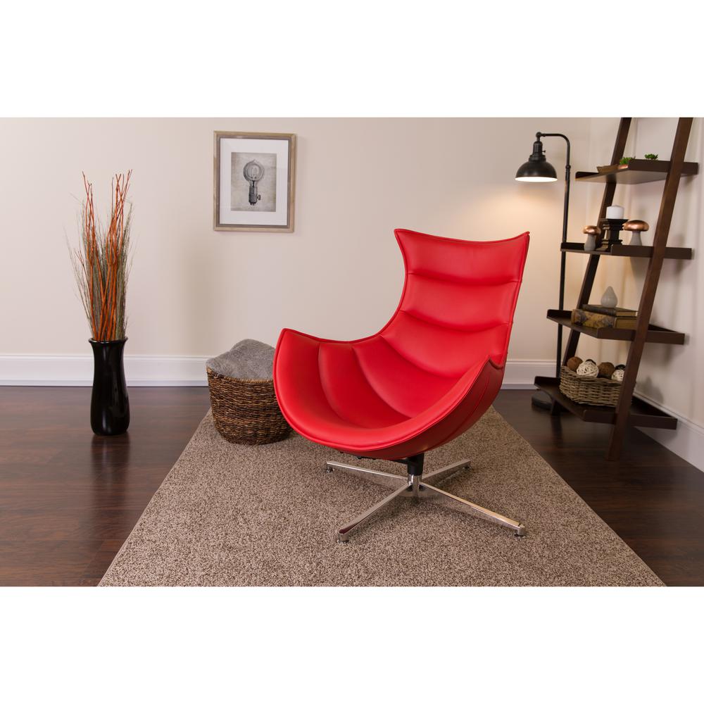 Flash Furniture Red Egg Chair Cga Zb 172818 Re Hd The Home Depot