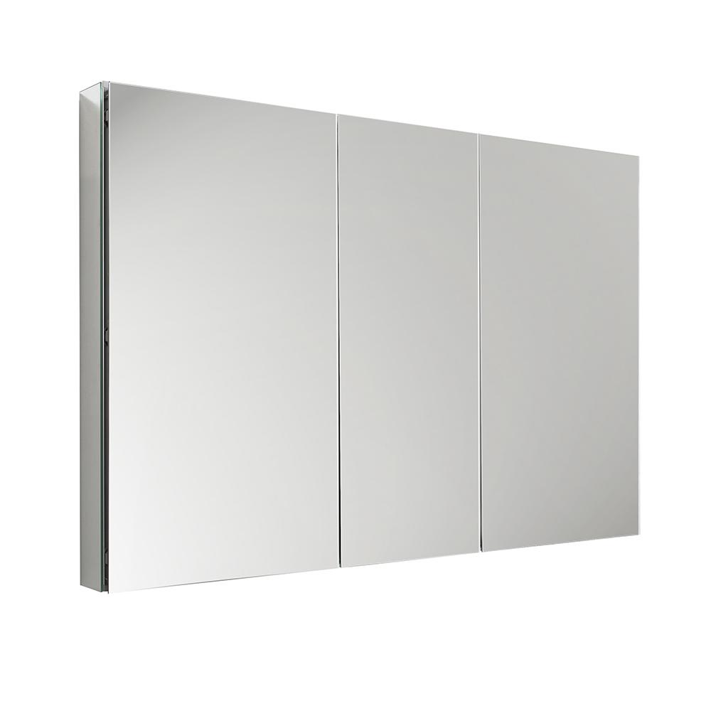 Fresca 49 In W X 36 In H X 5 In D Frameless Recessed Or Surface