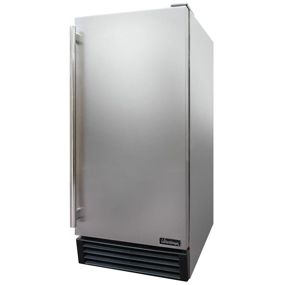 Vinotemp 3.18 cu. ft. Outdoor Refrigerator in Stainless Steel, Stainless Look