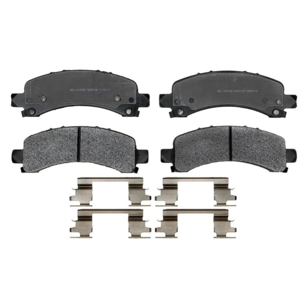 Disc Brake Pad Set-Semi Metallic Front,Rear ACDelco Pro Brakes 17D154MH