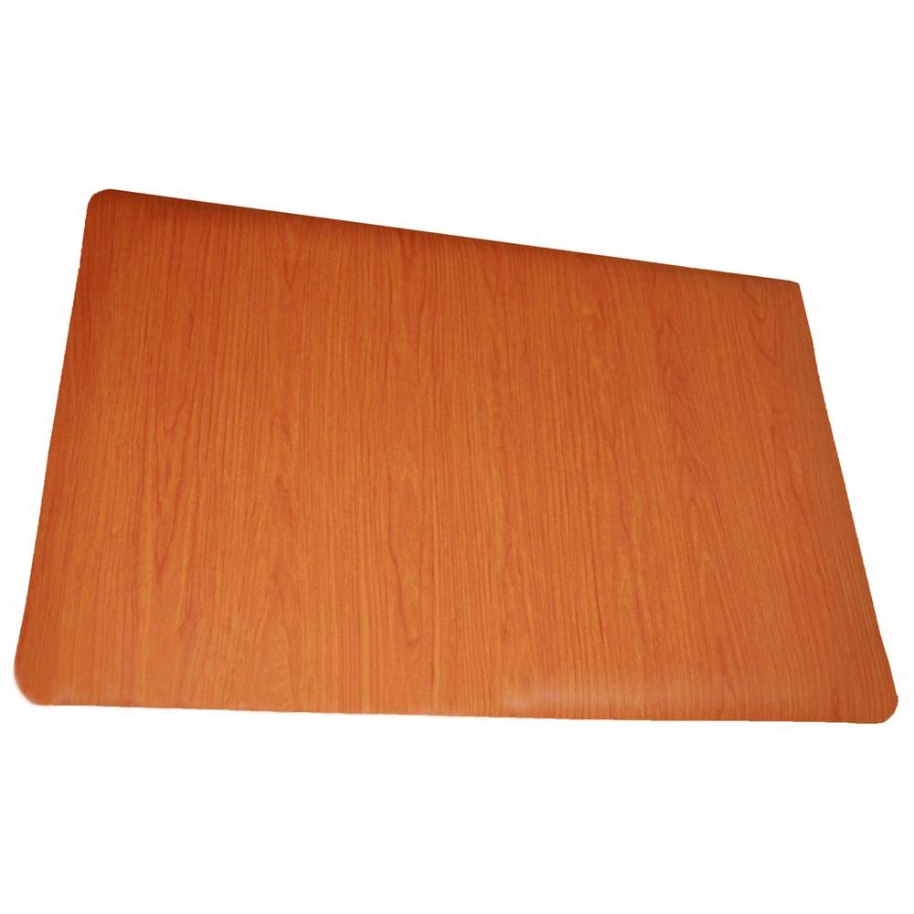 Rhino AntiFatigue Mats Soft Woods Cherry 24 in. x 36 in. Double Sponge