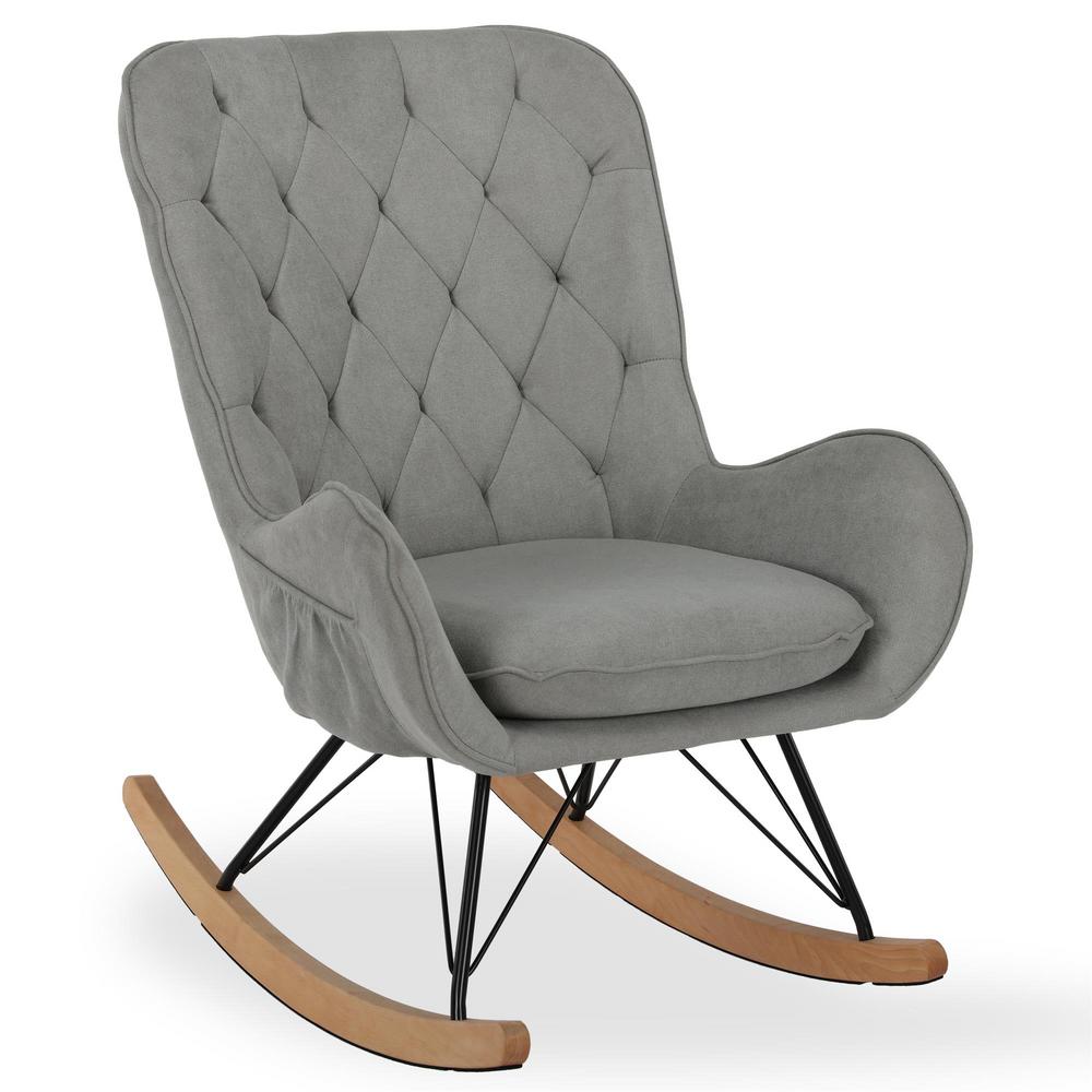 accent chair baby relax grey