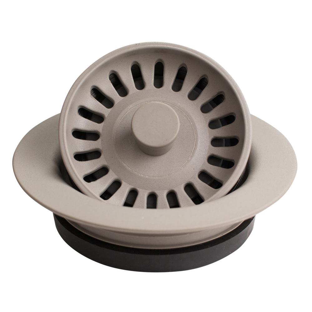 Karran 41/2 in. Kitchen Sink Decorative Disposal Flange in Concrete